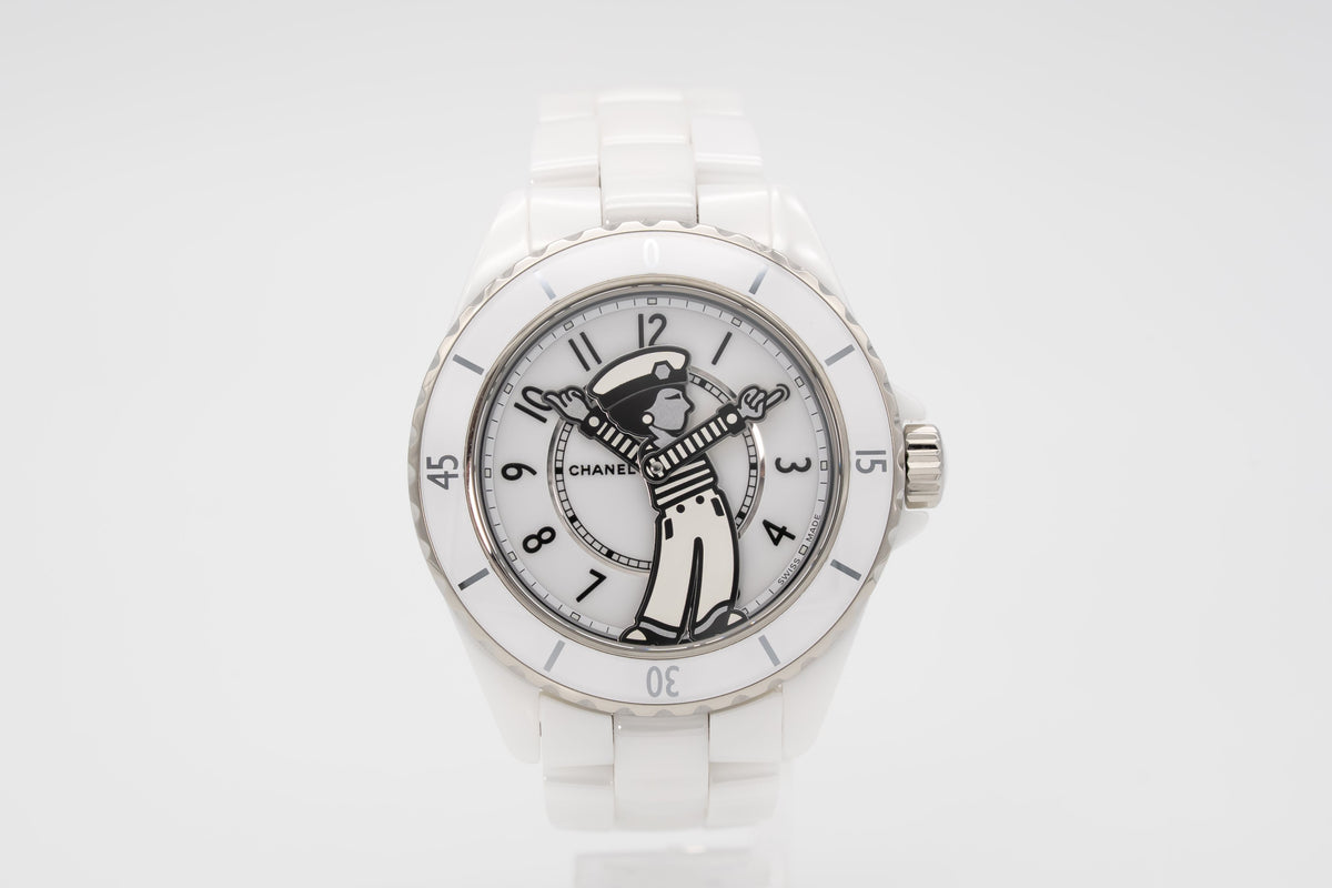Chanel J12 Mademoiselle J12 La Pausa Ceramic Automatic 38mm Papers