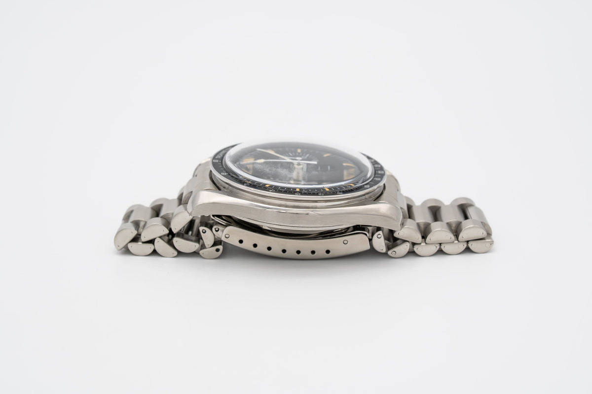 Omega Speedmaster Professional Moonwatch Rare Long S and R Stainless Steel Manual Winding 42mm
