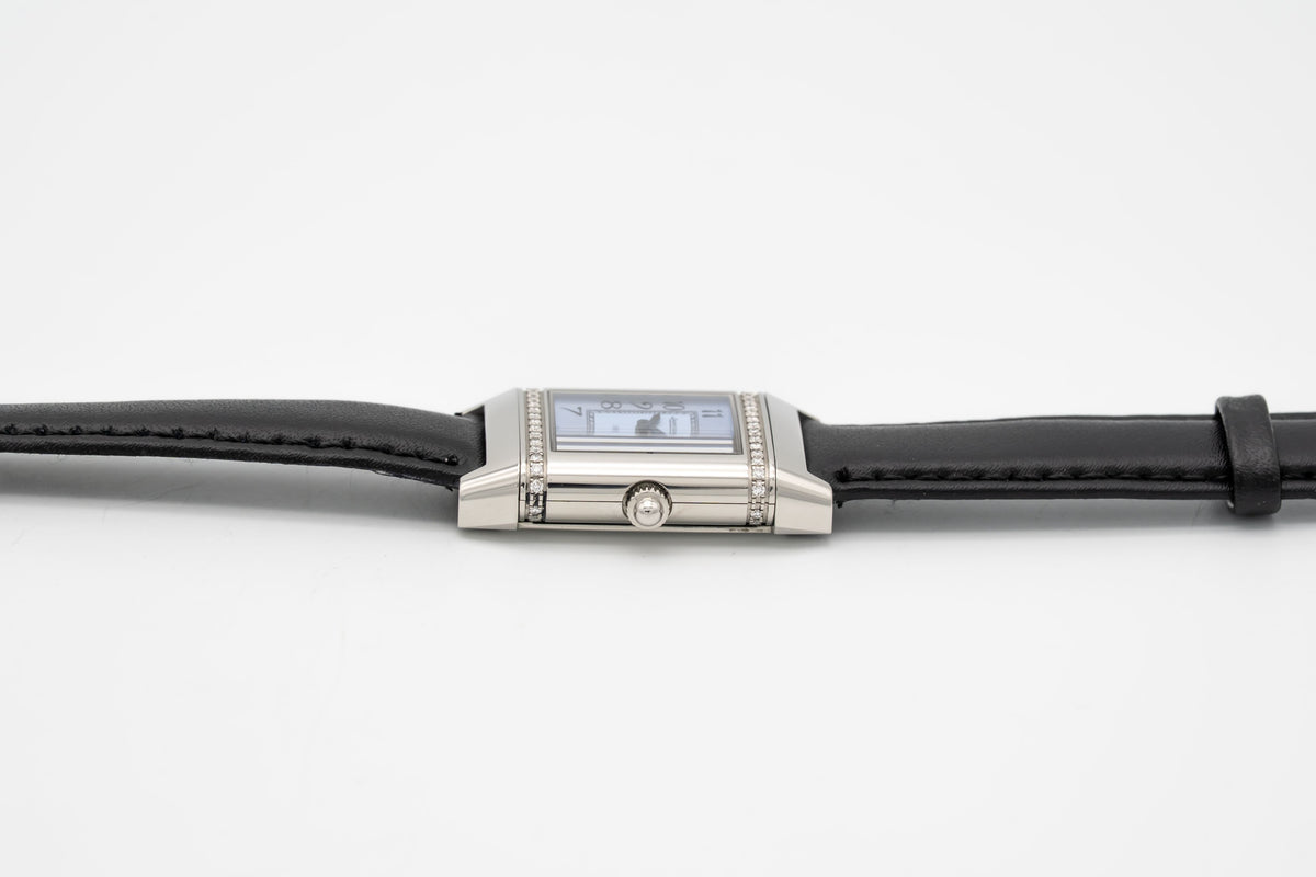 Jaeger-LeCoultre Reverso Lady 265.8.08 Factory Diamonds Stainless Steel
