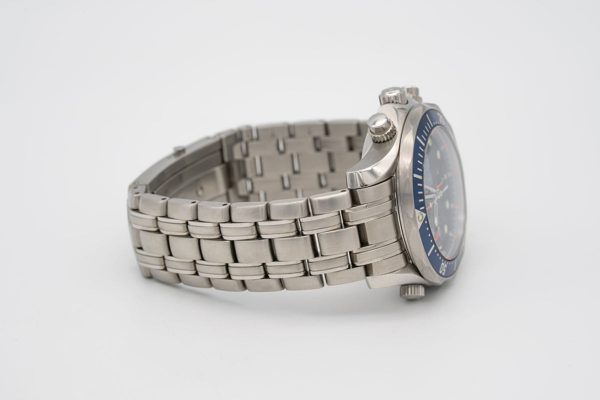 Omega Seamaster Diver 300 M 2599.80.00 Rare Non Polie Acier Automatique 41mm Papiers