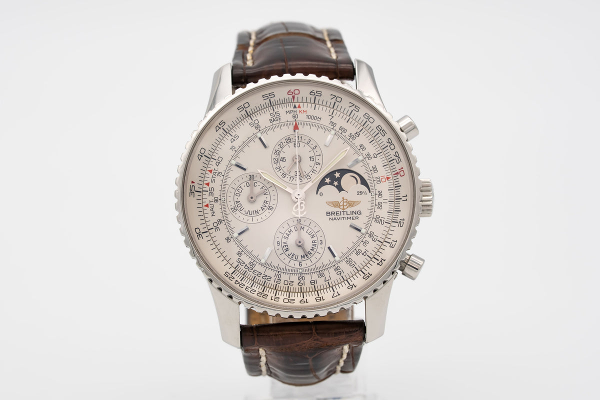 Breitling Montbrillant Olympus Navitimer A19340 Stahl Automatik 43mm