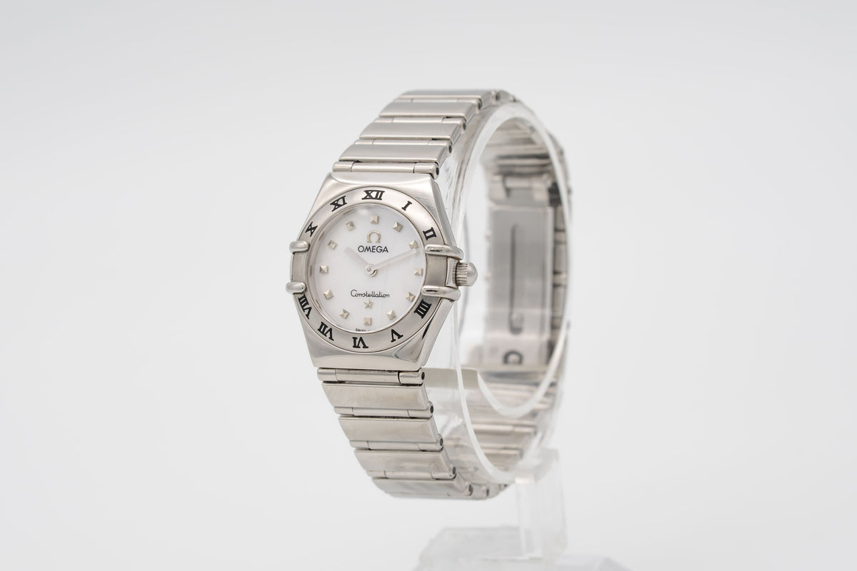 Omega Constellation Ladies My Choice Constellation Lady MOP Dial 1561.17 Stainless Steel 22mm Papers