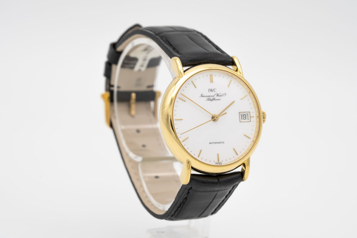 IWC Portofino IW3331 Gelbgold 750 Automatik 34mm