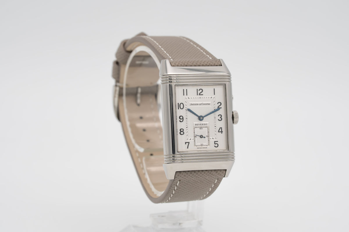 Jaeger-LeCoultre Reverso Duoface 270.8.54 Stainless Steel Manual Winding Papers