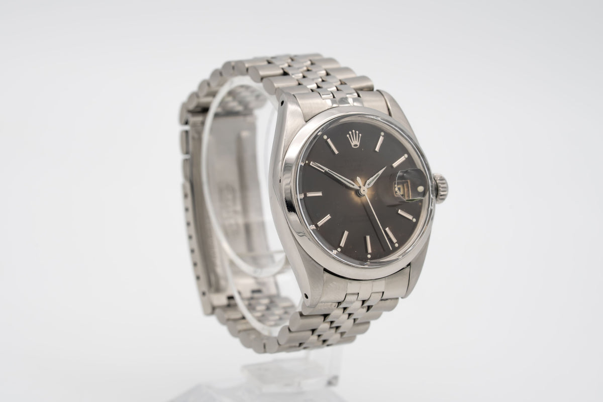 Date 1500 Rare Tropical Dial Stahl Automatik 34mm