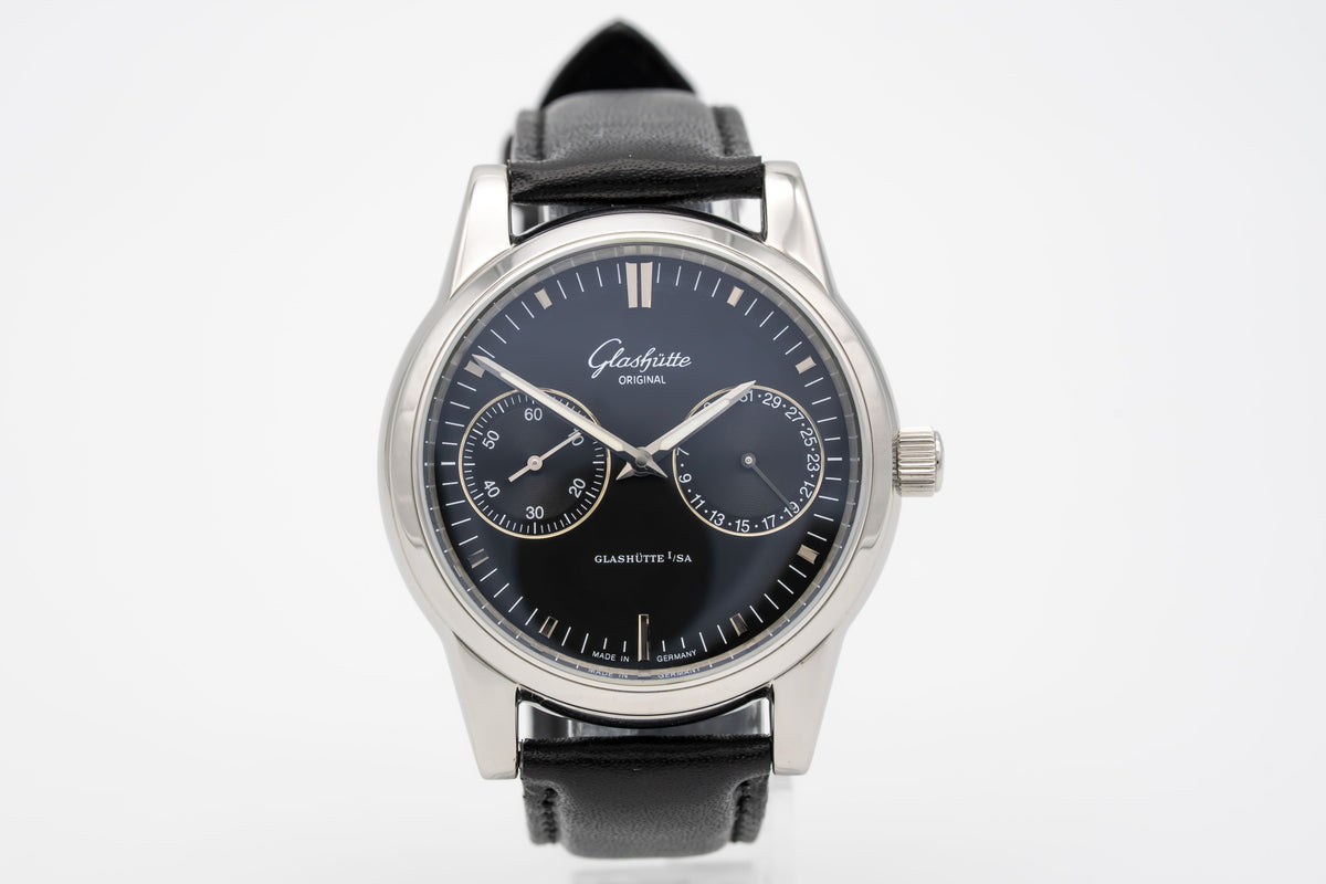 Glashütte Original Senator Zeigerdatum Stainless Steel Automatic 40mm