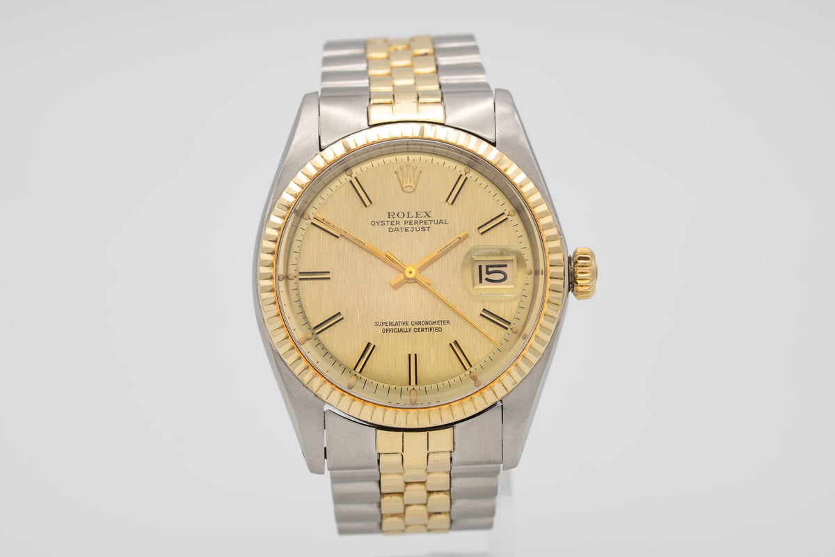 Rolex Datejust 36 1601 Rolex Stahl Gelbgold 750 Automatik 36mm