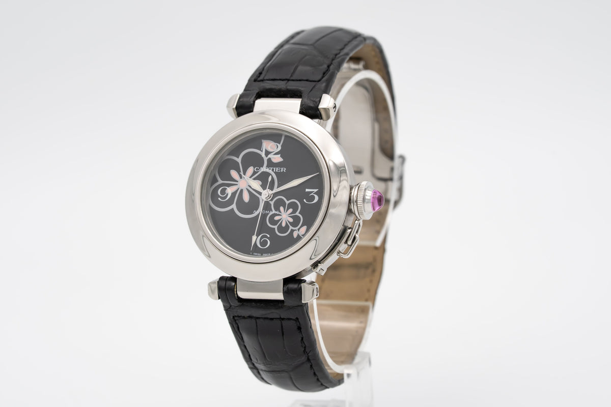 Cartier Pasha C 2324 Stainless Steel Automatic Papers