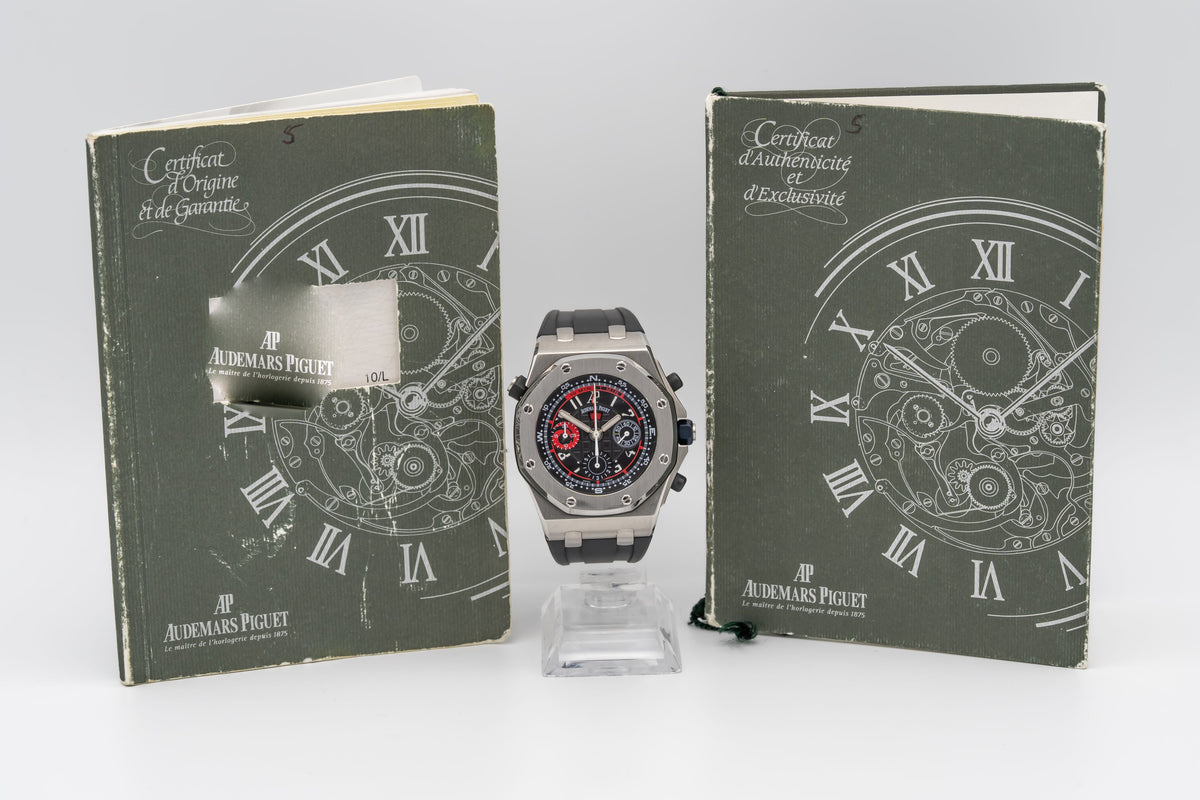 Audemars Piguet Royal Oak Offshore Alinghi Polaris B&P Unpolished Limited Edition Steel Automatic 44mm