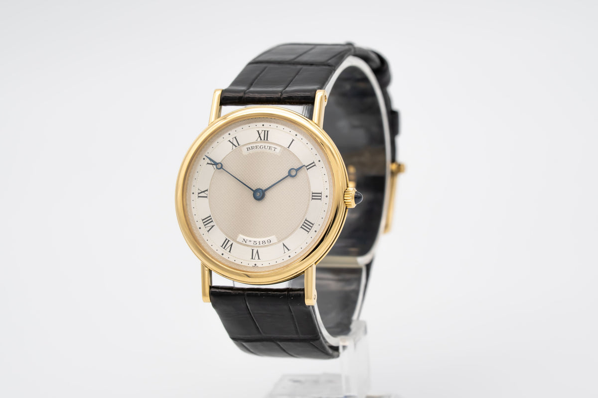 Breguet Classique 3150BA Full Set Gelbgold 750 Manual Winding 32mm