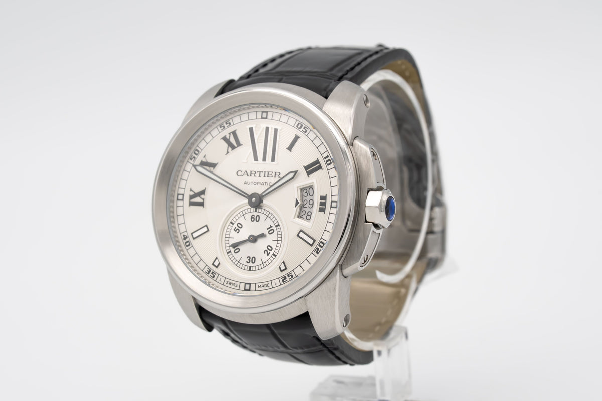 Cartier Calibre de Cartier 3389 Stainless Steel Automatic 42mm Papers