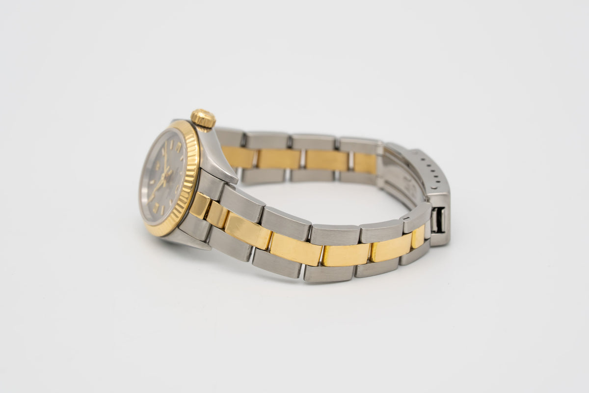 Rolex Oyster Perpetual 26 Lady 67193 Stahl Gelbgold 750 Automatik 26mm
