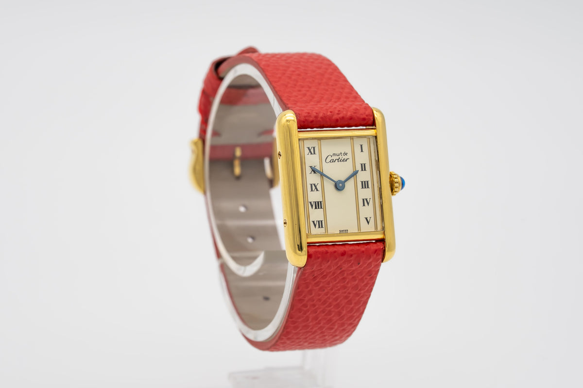 Cartier Tank Vermeil 5057001 Must De Cartier Lady