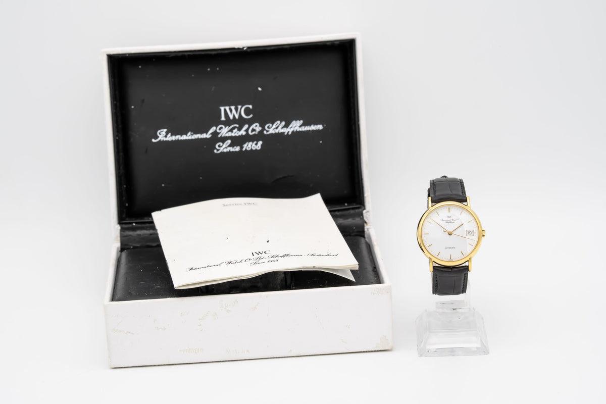 IWC Portofino IW3331 Gelbgold 750 Automatik 34mm