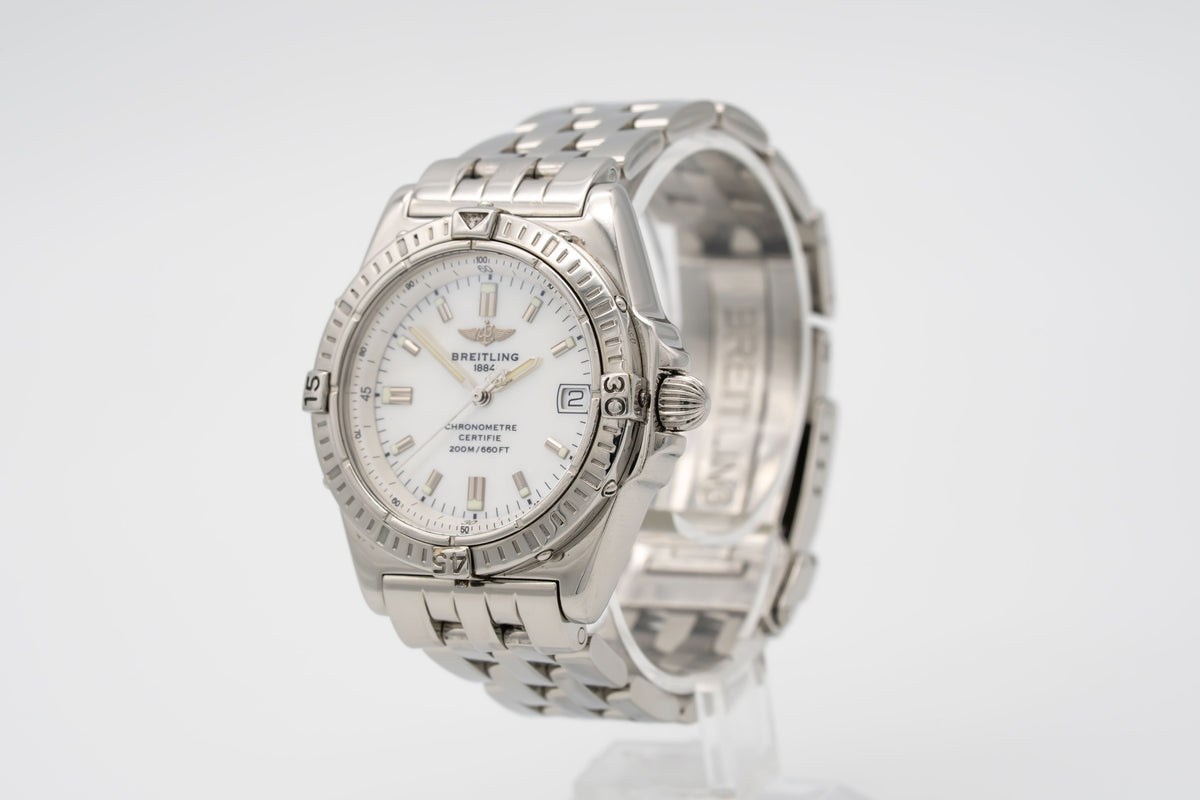 Breitling Callisto A77346 MOP Dial Stainless Steel 34mm