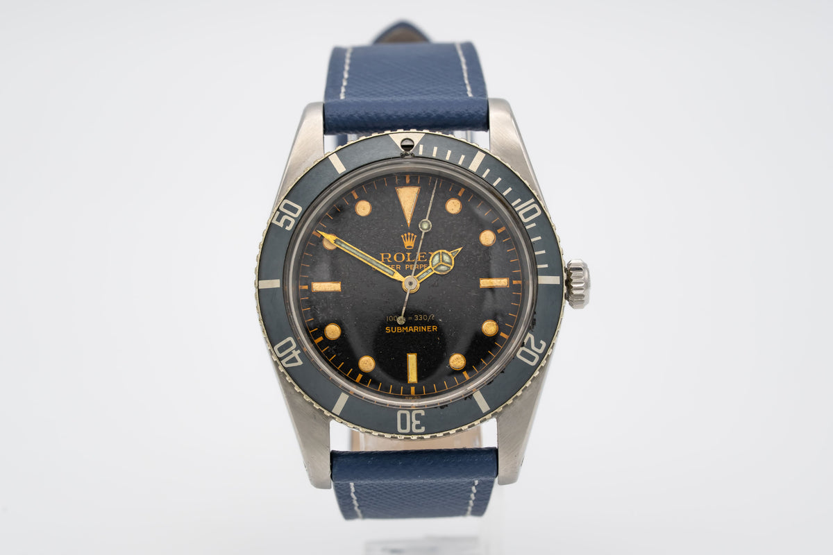 Rolex Submariner (No Date) 5508 James Bond Rare Gilt Dial Stainless Steel Automatic 37mm