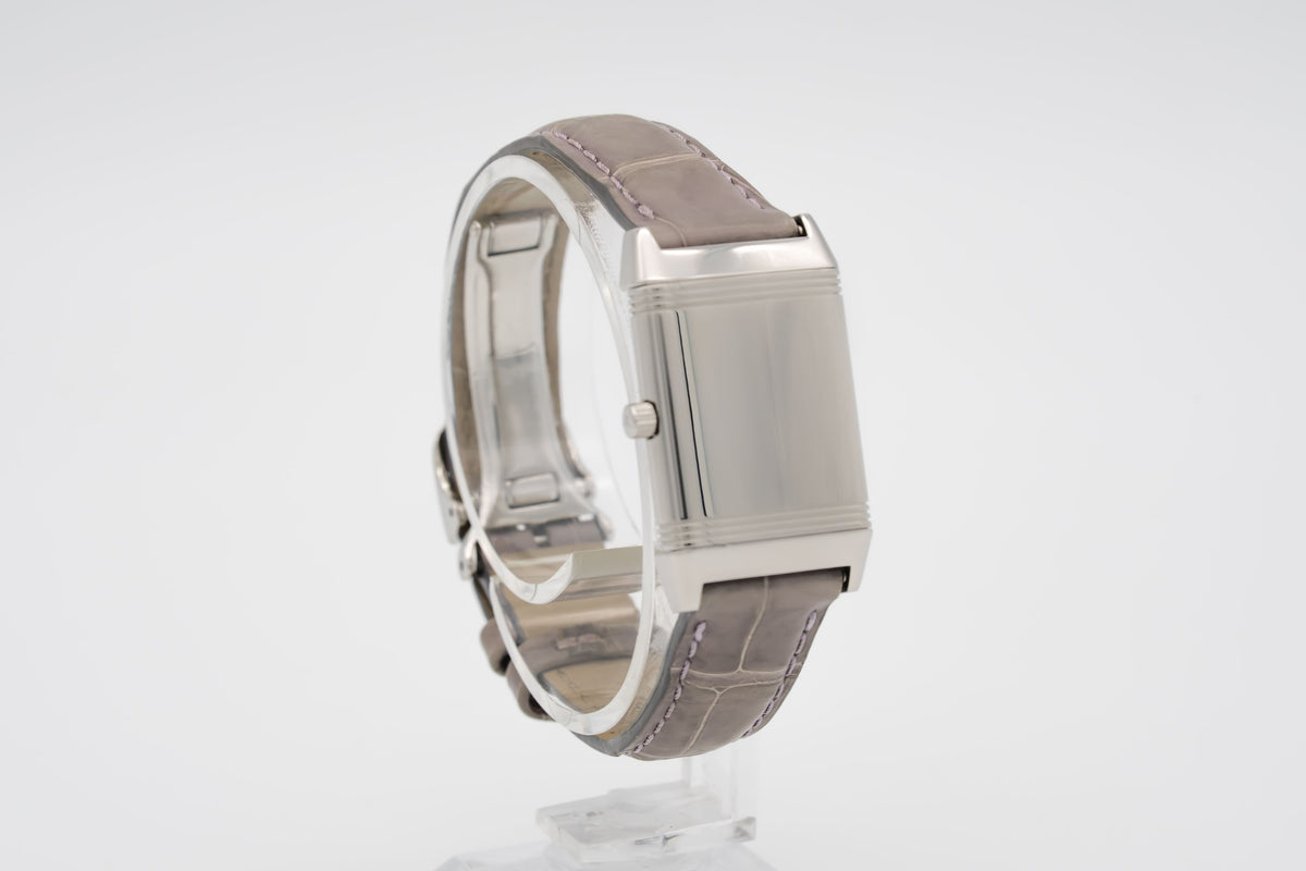 Jaeger-LeCoultre Reverso Lady 260.8.08 Rare Pink Dial Stainless Steel 20mm