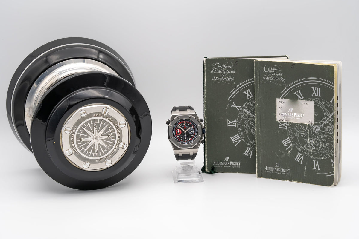 Audemars Piguet Royal Oak Offshore Alinghi Polaris B&P Unpolished Limited Edition Steel Automatic 44mm