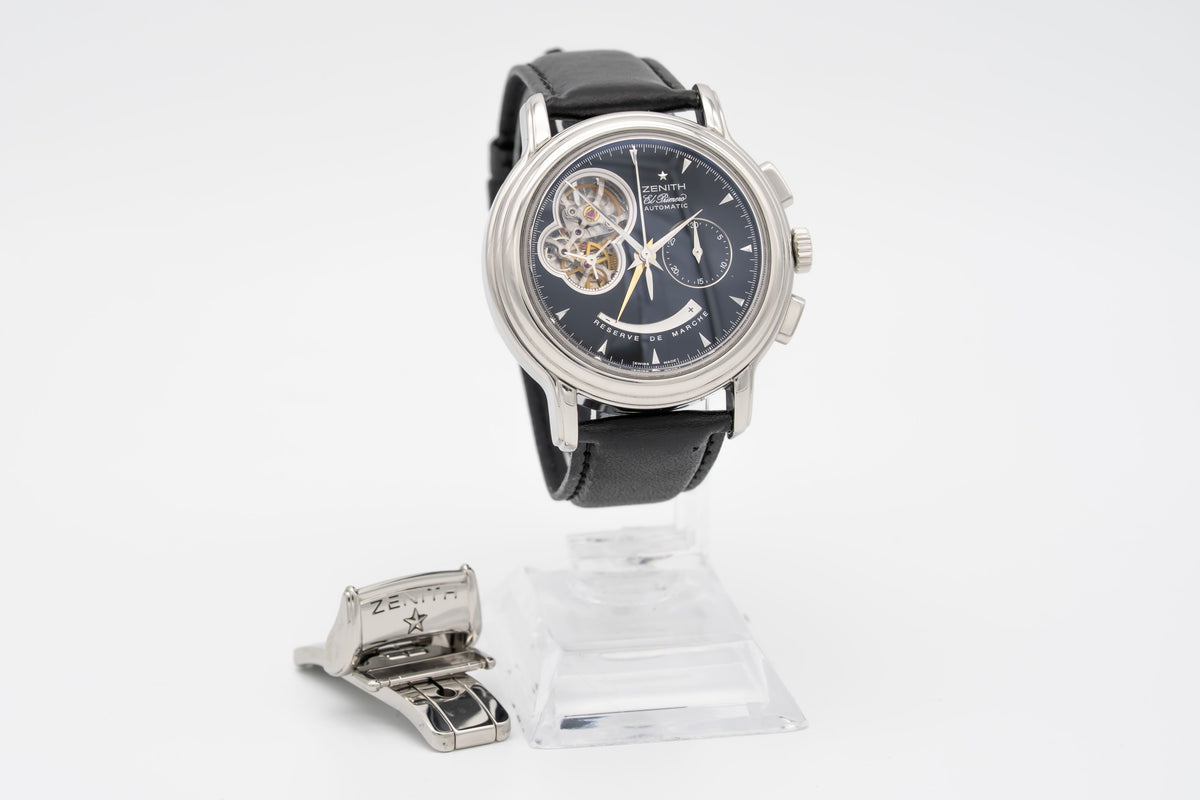 Zenith El Primero Class 03.0510.4021 Open Chronograph Stahl Automatik 40mm