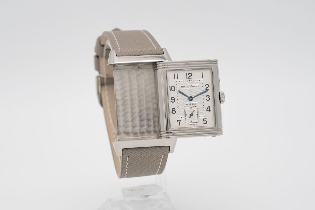 Jaeger-LeCoultre Reverso Duoface 270.8.54 Stainless Steel Manual Winding Papers