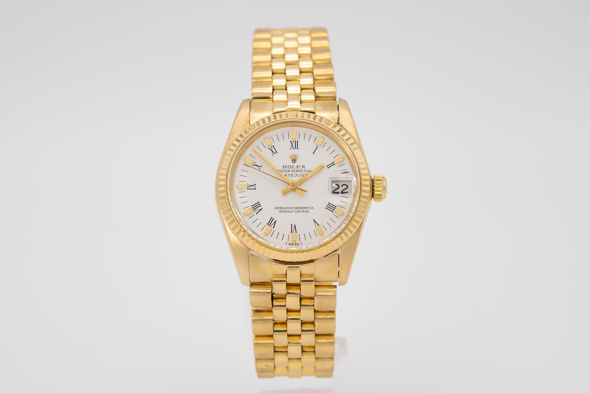 Rolex Datejust 6827 Medium Gelbgold 750 Automatik 31mm