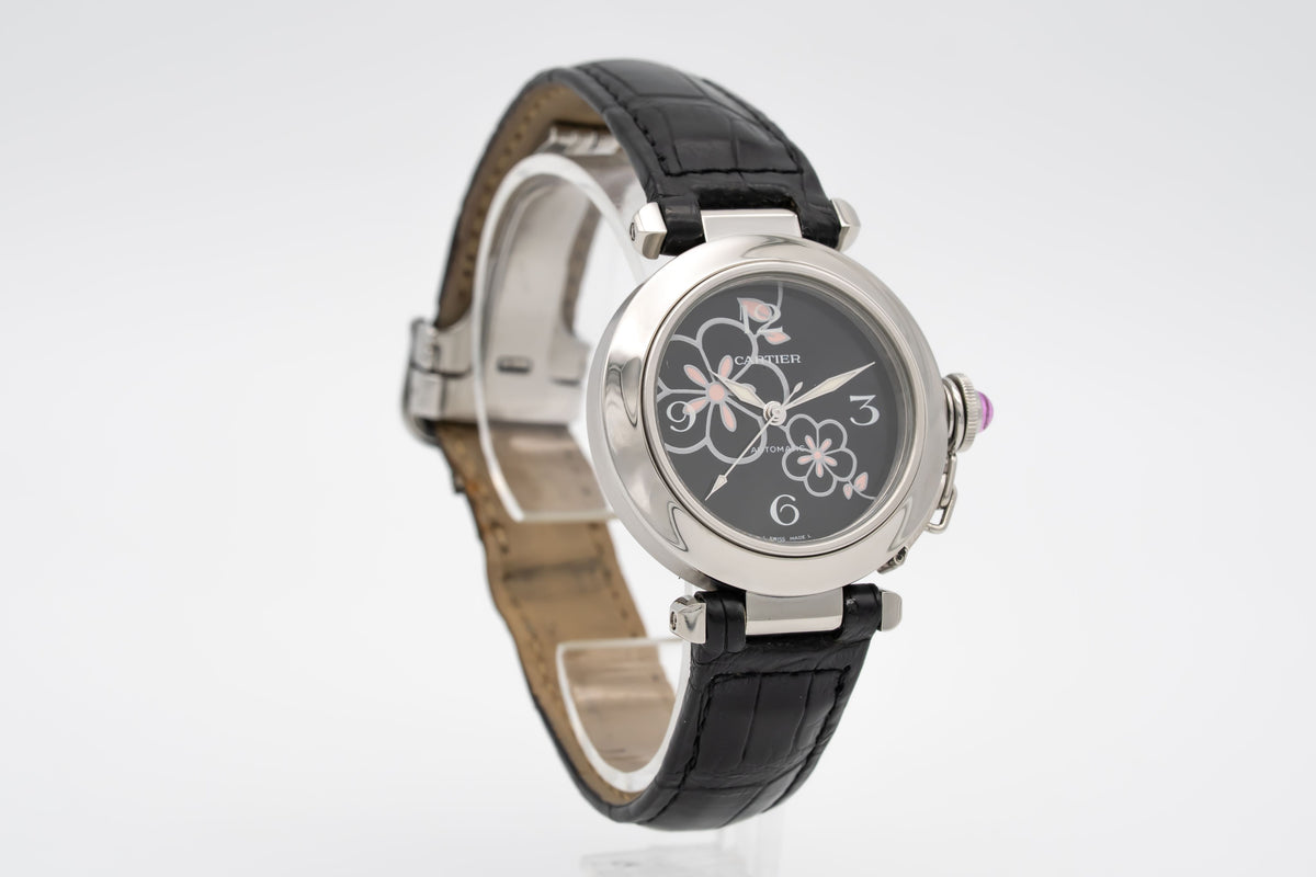 Cartier Pasha C 2324 Stainless Steel Automatic Papers