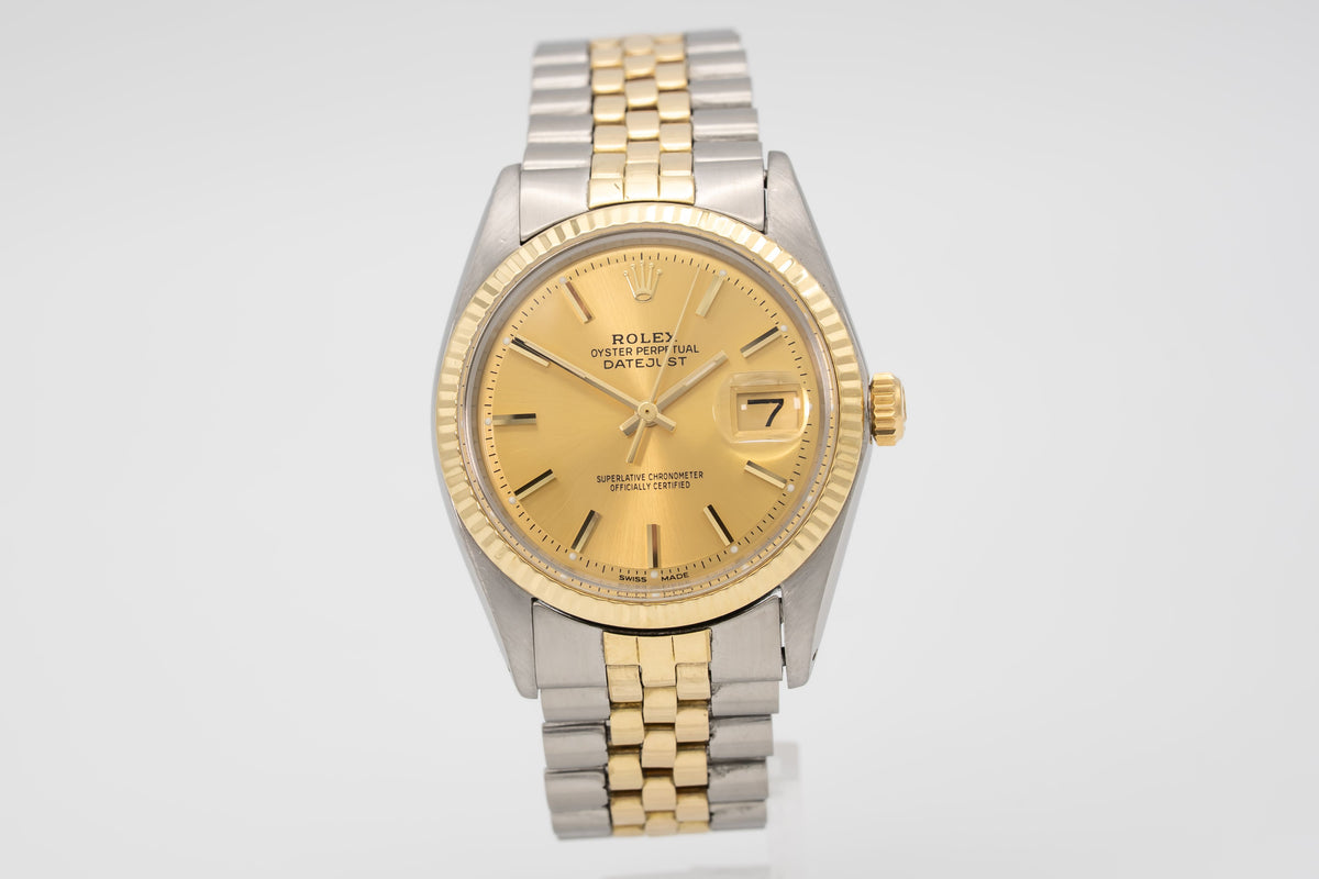 Rolex Datejust 36 1601 Rolex Service Stahl Gelbgold 750 Automatik 36mm