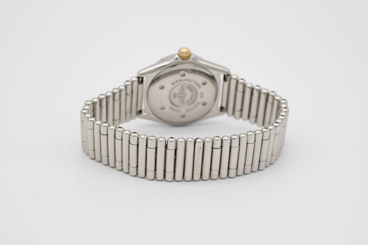 Breitling Callistino B52045 Lady Stahl Gelbgold 28mm Papers