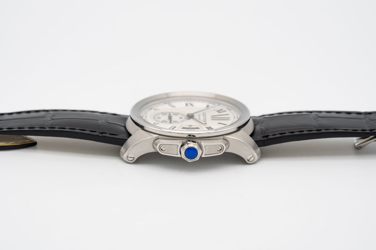 Cartier Calibre de Cartier 3389 Stainless Steel Automatic 42mm Papers