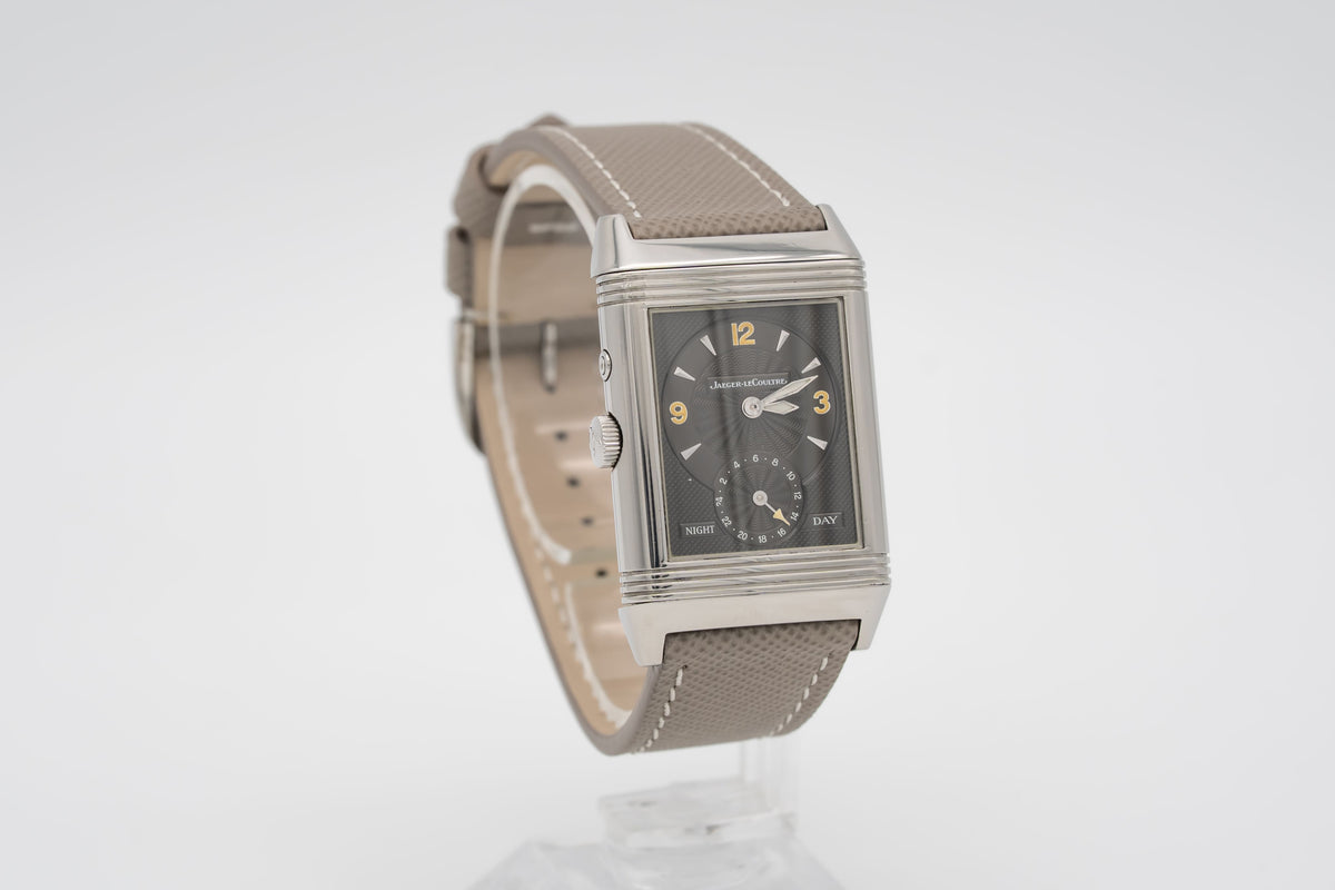 Jaeger-LeCoultre Reverso Duoface 270.8.54 Stainless Steel Manual Winding Papers