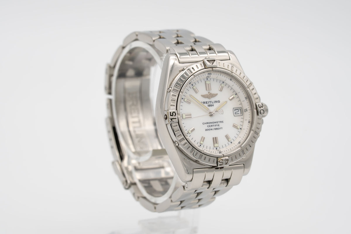 Breitling Callisto A77346 MOP Dial Stainless Steel 34mm