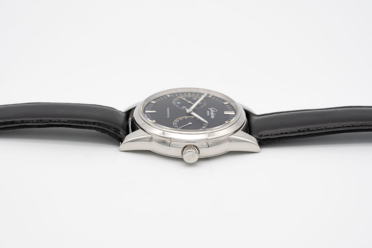 Glashütte Original Senator Zeigerdatum Stainless Steel Automatic 40mm