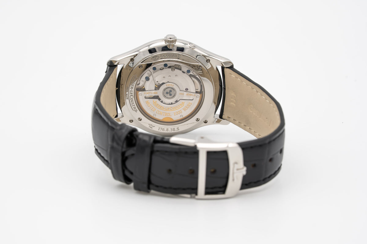 Jaeger-LeCoultre Master Ultra Thin Réserve de Marche Stainless Steel Automatic Papers 39mm