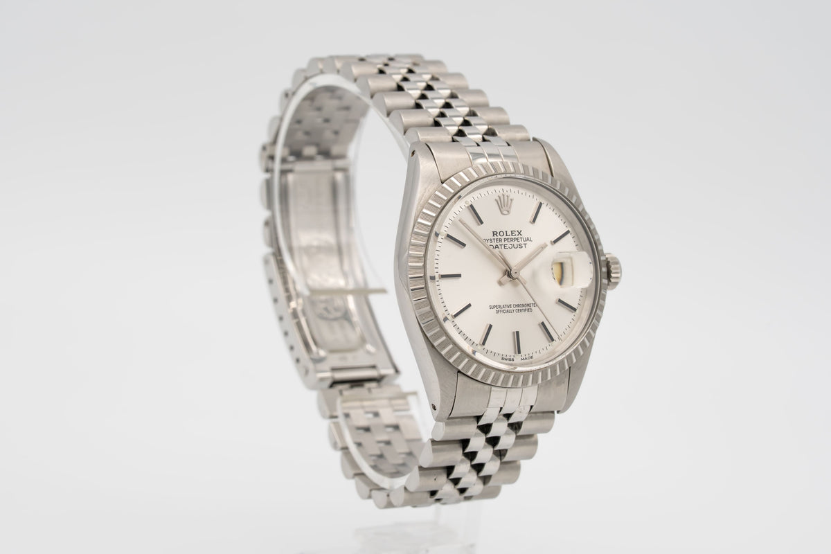 Rolex Datejust 36 1603 Rolex Service Stahl Automatik 36mm