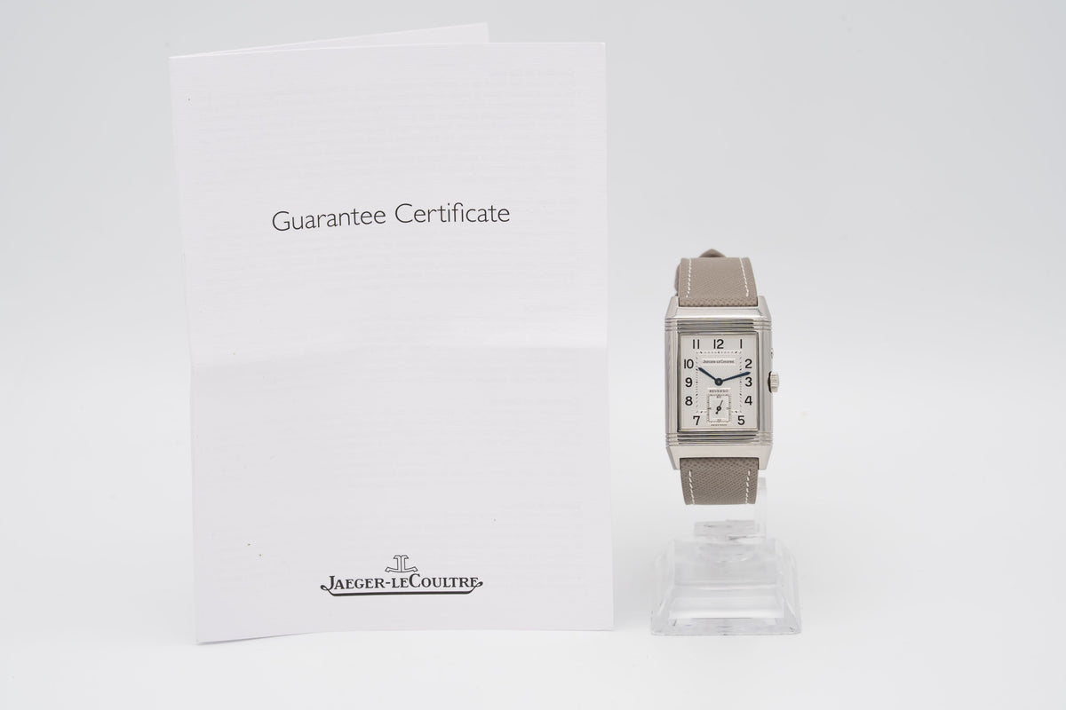 Jaeger-LeCoultre Reverso Duoface 270.8.54 Stainless Steel Manual Winding Papers
