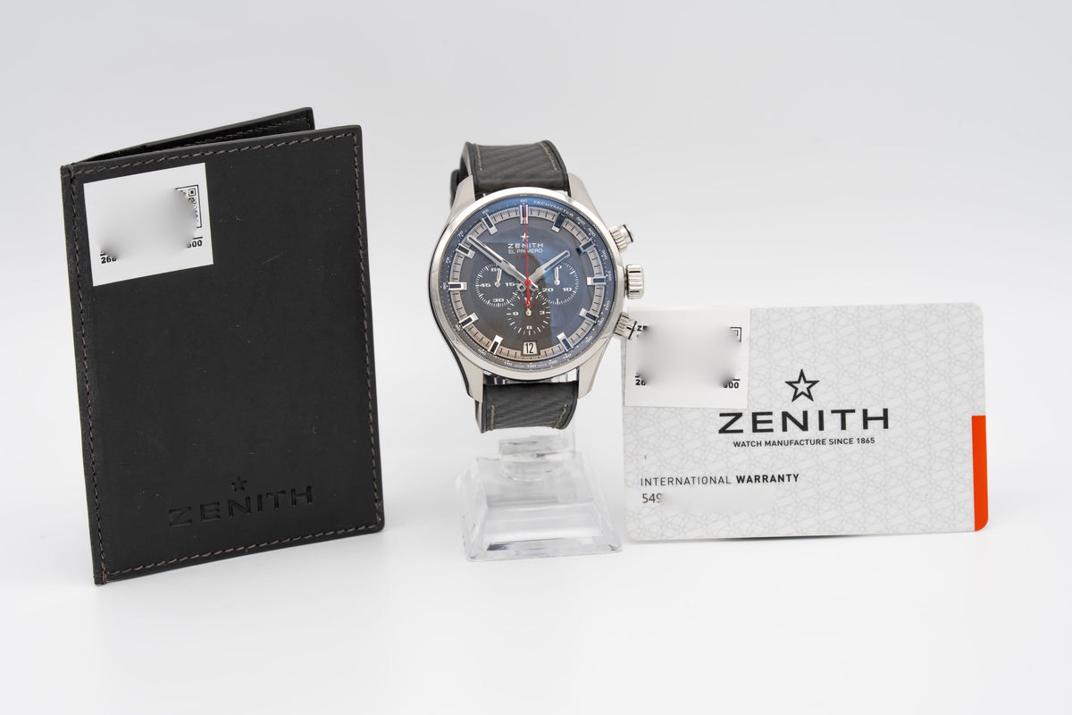 Zenith El Primero Sport Land Rover Bar Team Limited Edition Stahl Automatik 45mm