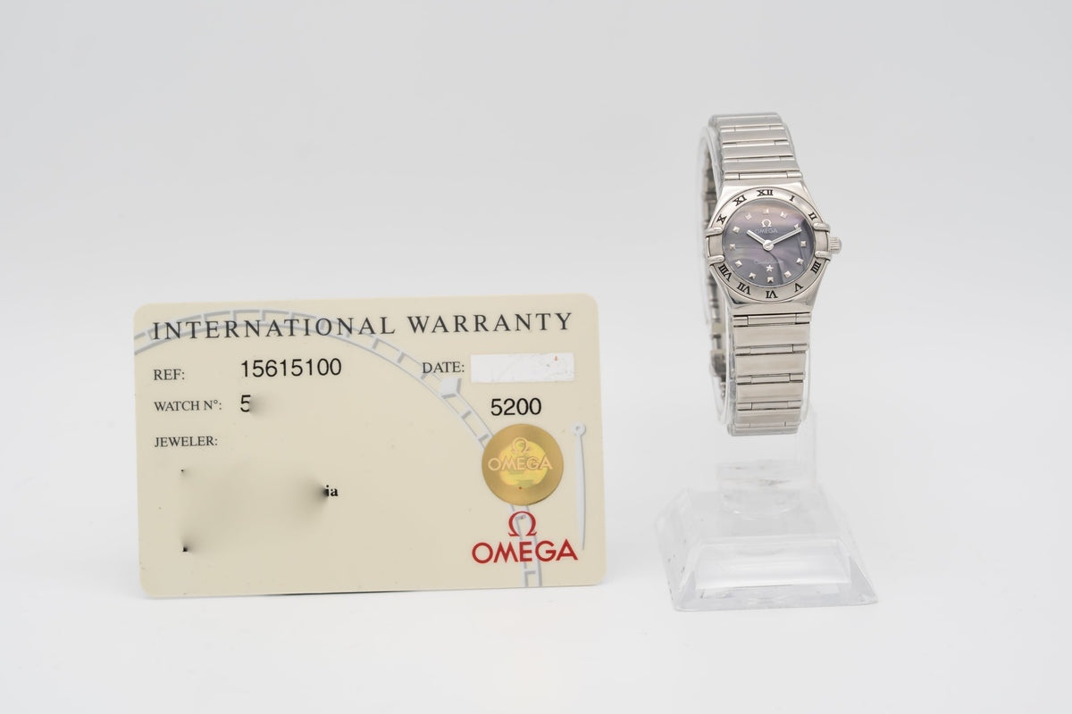 Omega Constellation Ladies My Choice Lady 1561.51 Stainless Steel 22mm Papers