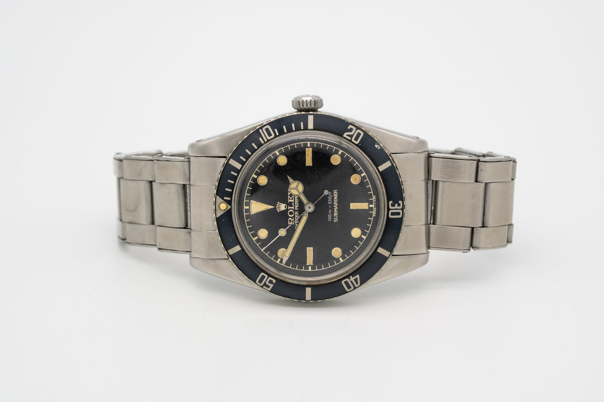 Rolex Submariner (No Date) 6536/1 James Bond Very Rare Stainless Steel Automatic 37mm