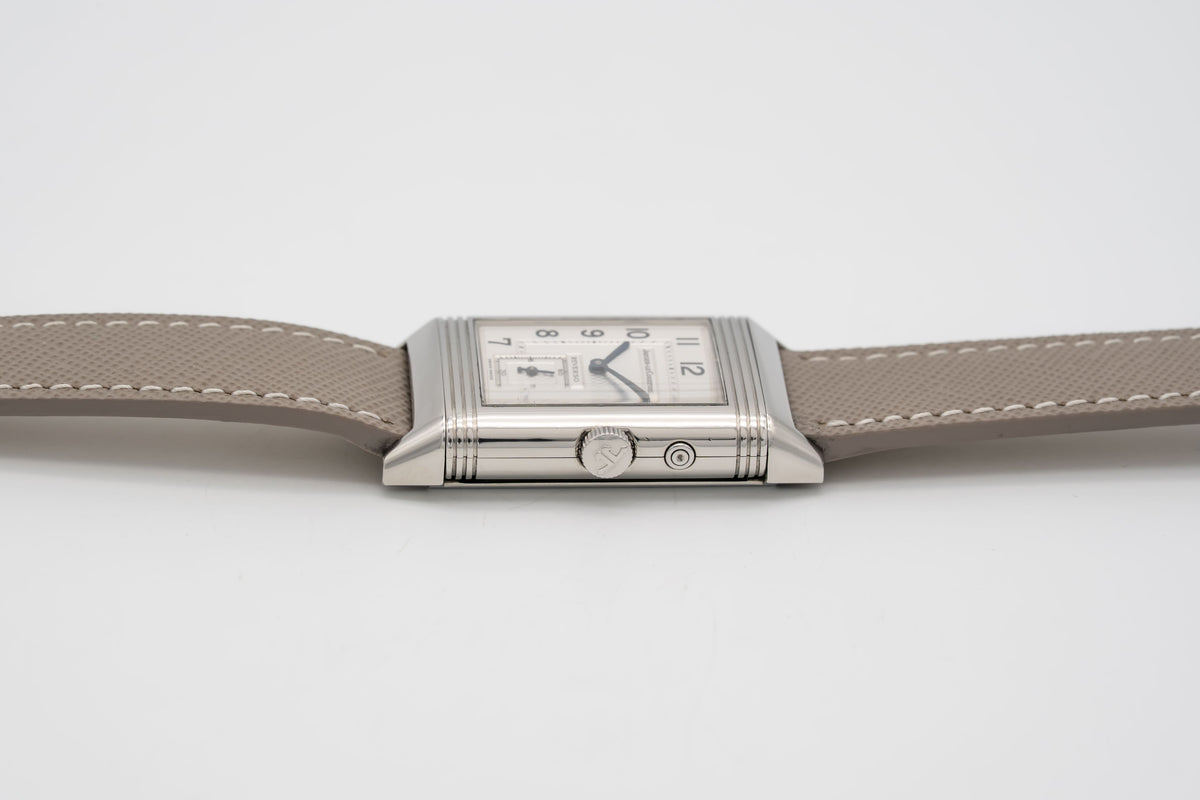 Jaeger-LeCoultre Reverso Duoface 270.8.54 Stainless Steel Manual Winding Papers