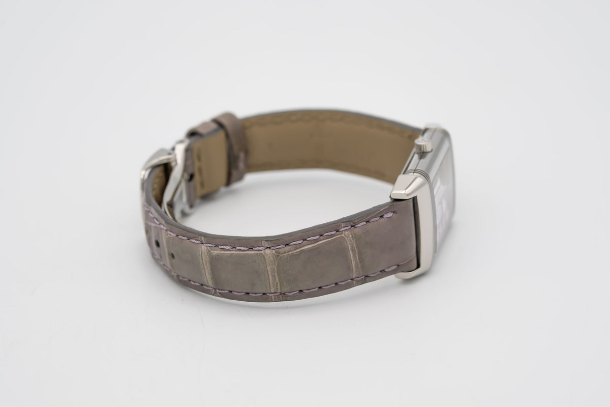 Jaeger-LeCoultre Reverso Lady 260.8.08 Rare Pink Dial Stainless Steel 20mm