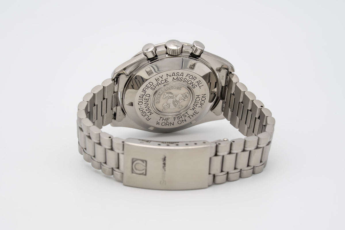 Omega Speedmaster Professional Moonwatch Rare Long S and R Stainless Steel Manual Winding 42mm