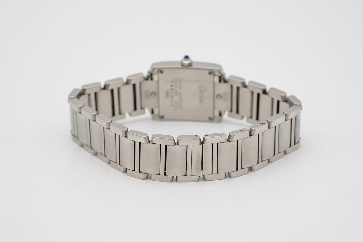 Cartier Tank Française Lady 2384 Stainless Steel 20mm