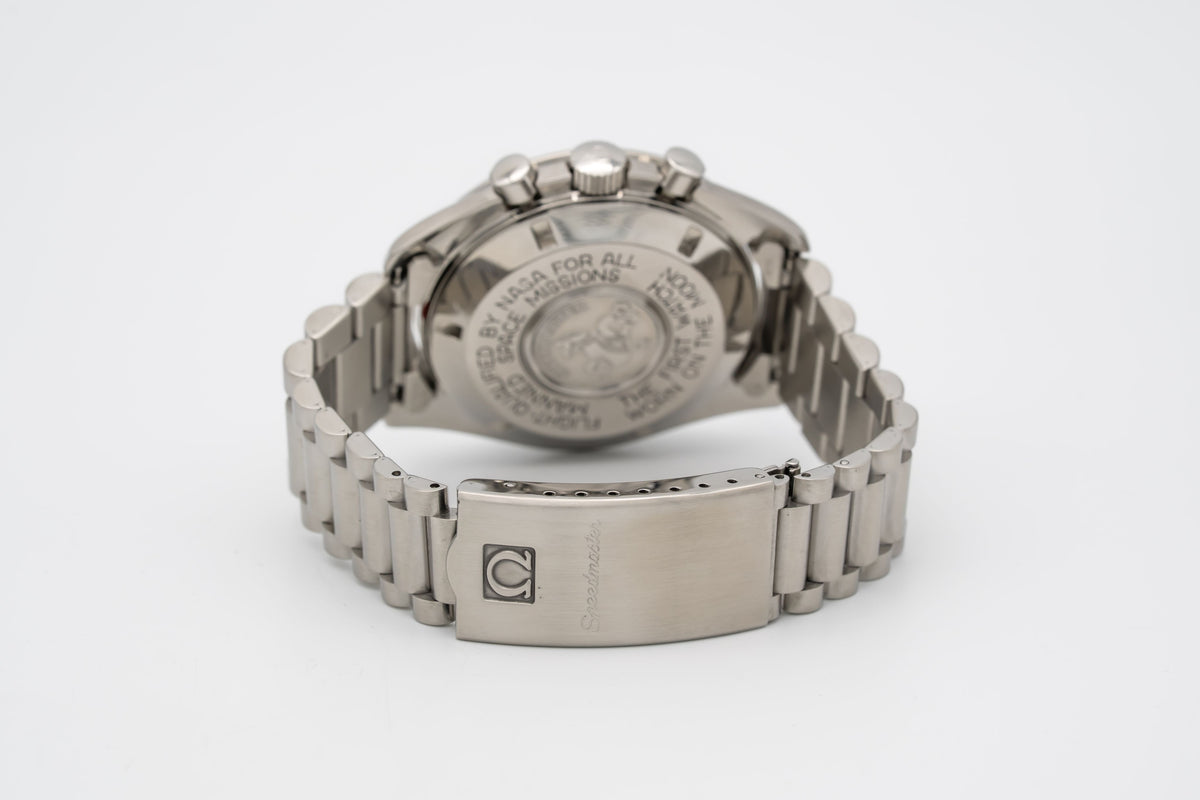 Omega Speedmaster Professional Moonwatch Rare Long S and R Stainless Steel Manual Winding 42mm