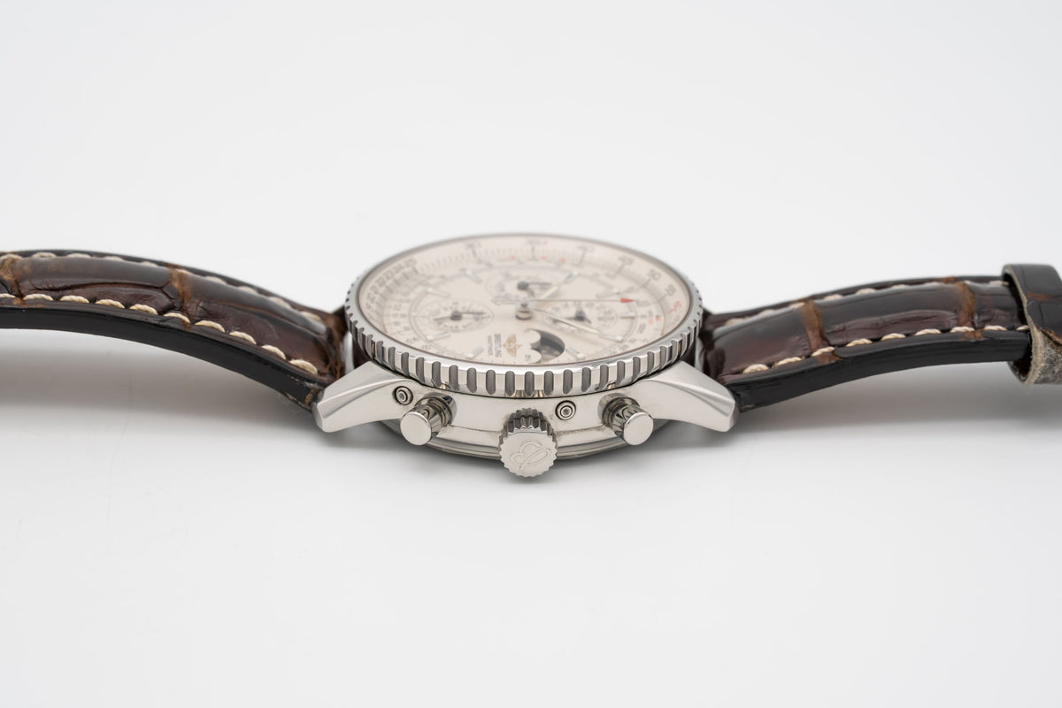 Breitling Montbrillant Olympus Navitimer A19340 Stahl Automatik 43mm