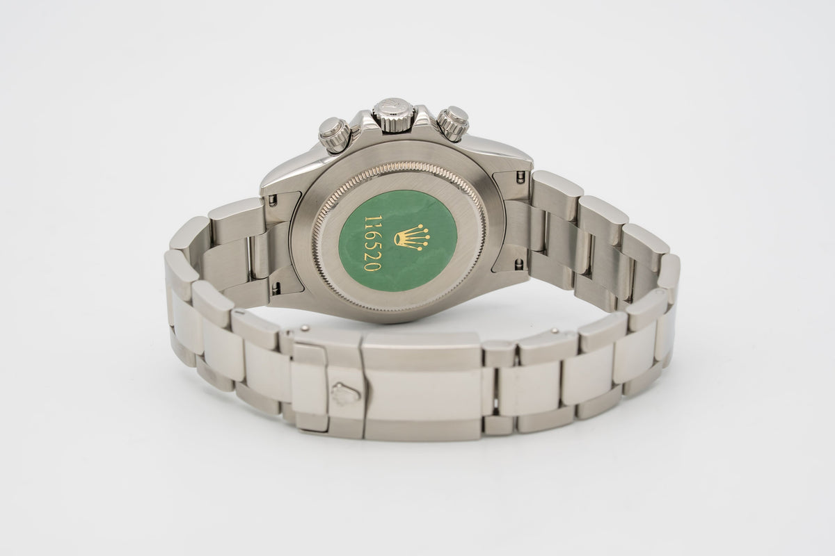 Rolex Daytona 116520 Rare NOS Lemon Dial Rolex Service Automatik 40mm