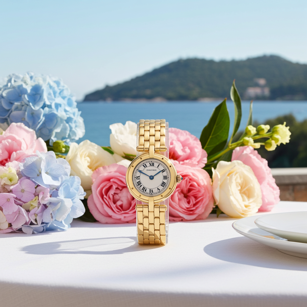 Cartier Panthère 18K Gelbgold 750 Lady 22mm